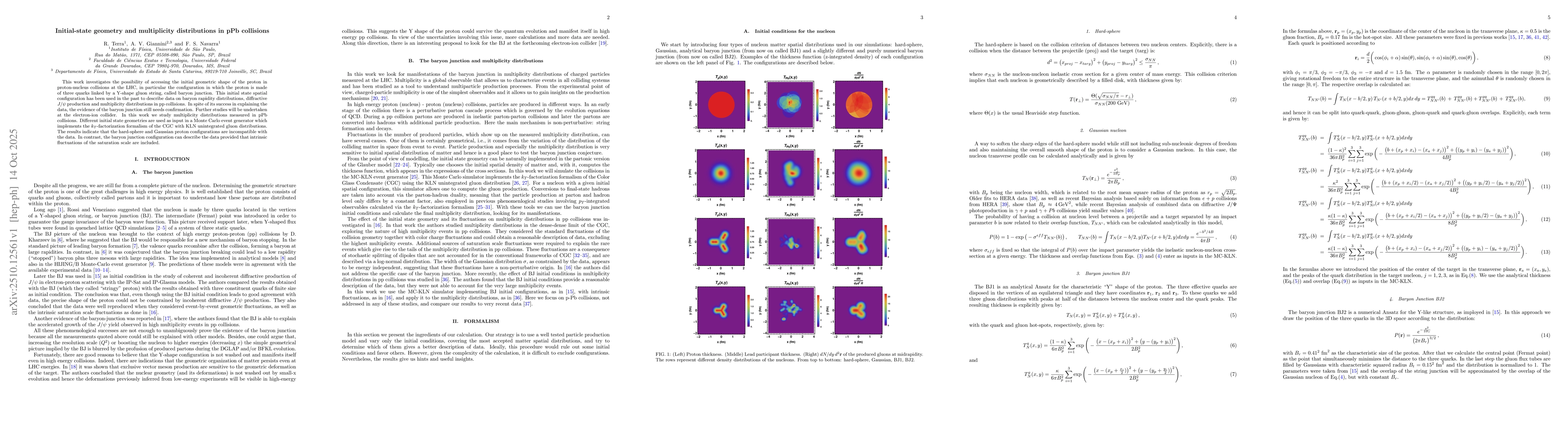 Thumbnail for Initial-state geometry and multiplicity distributions in pPb collisions