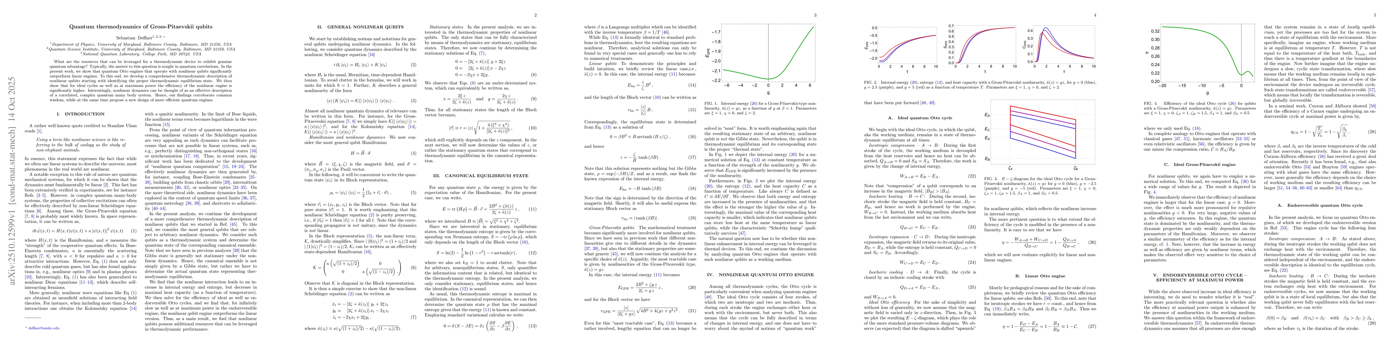 Thumbnail for Quantum thermodynamics of Gross-Pitaevskii qubits