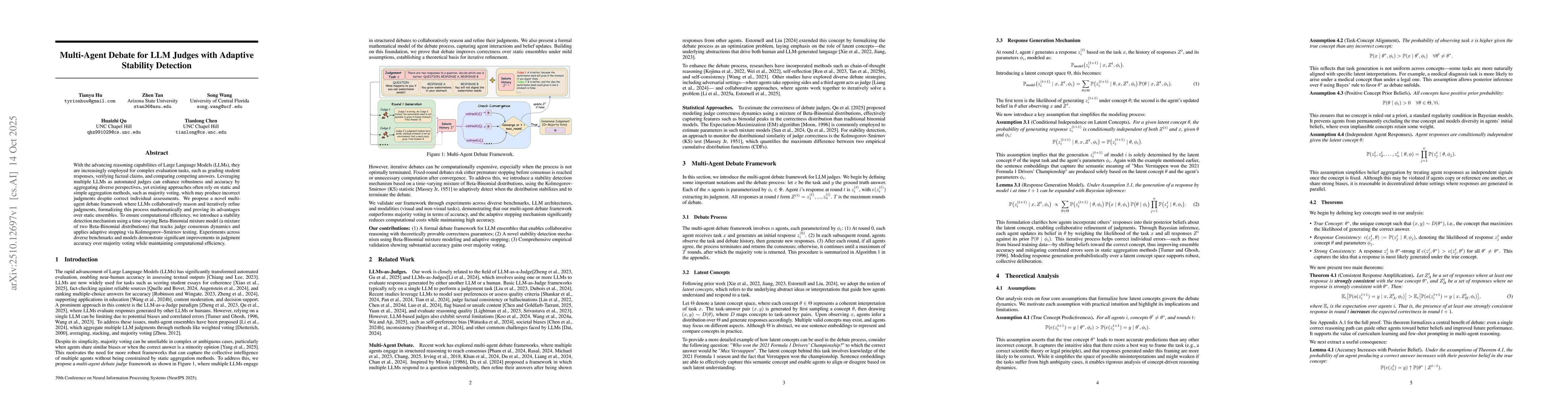 Thumbnail for Multi-Agent Debate for LLM Judges with Adaptive Stability Detection