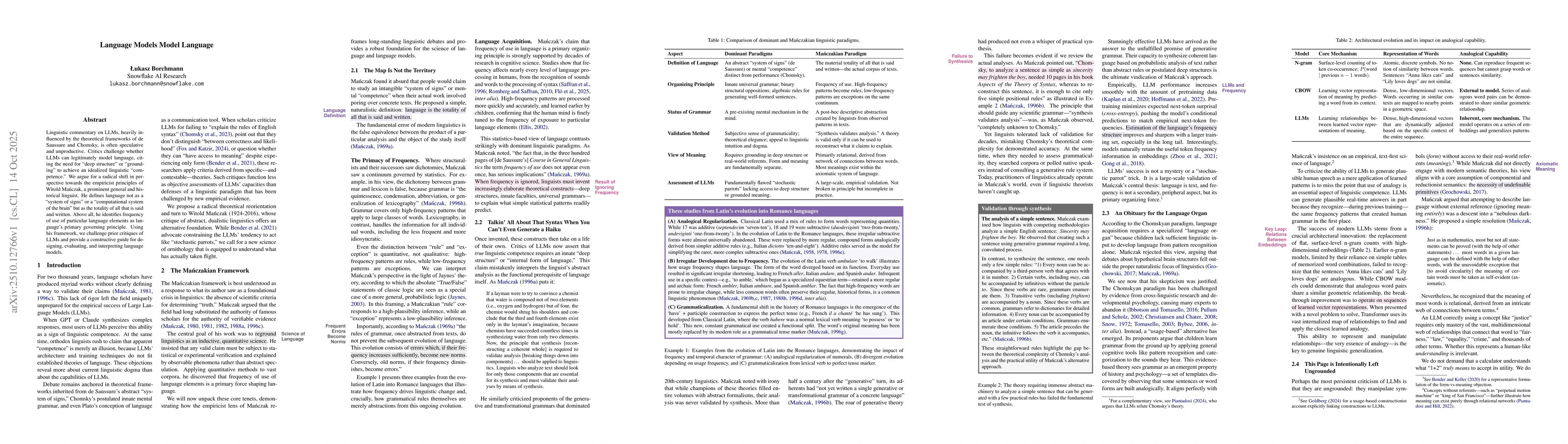 Thumbnail for Language Models Model Language