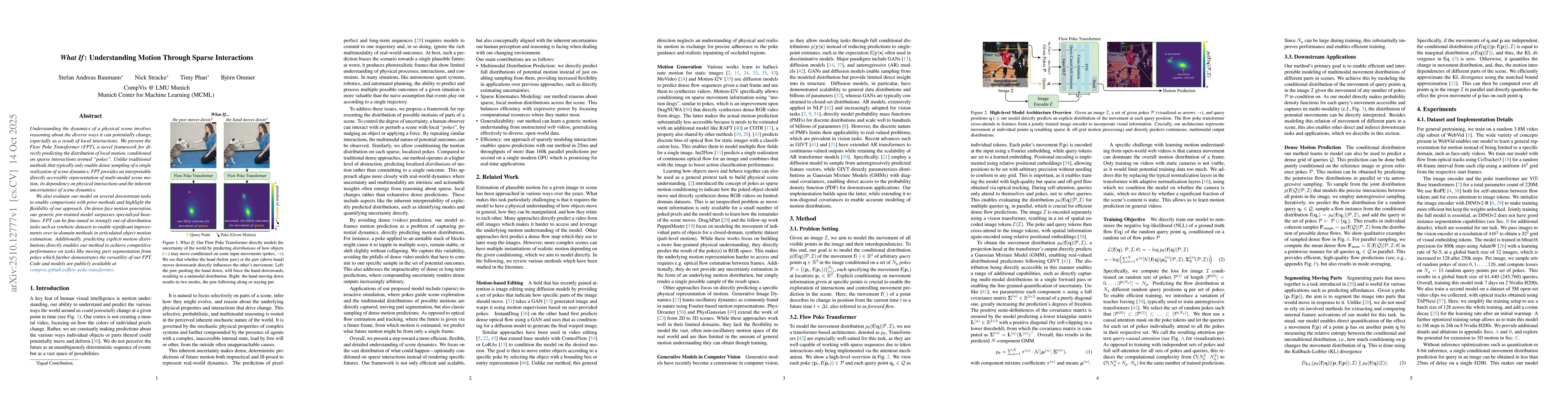 Thumbnail for What If : Understanding Motion Through Sparse Interactions