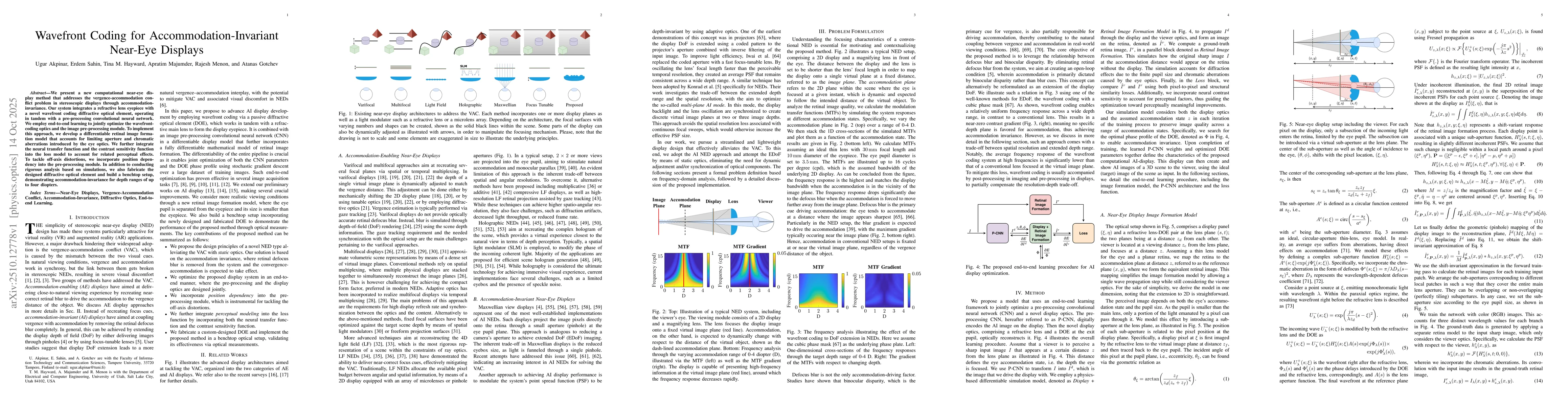 Thumbnail for Wavefront Coding for Accommodation-Invariant Near-Eye Displays