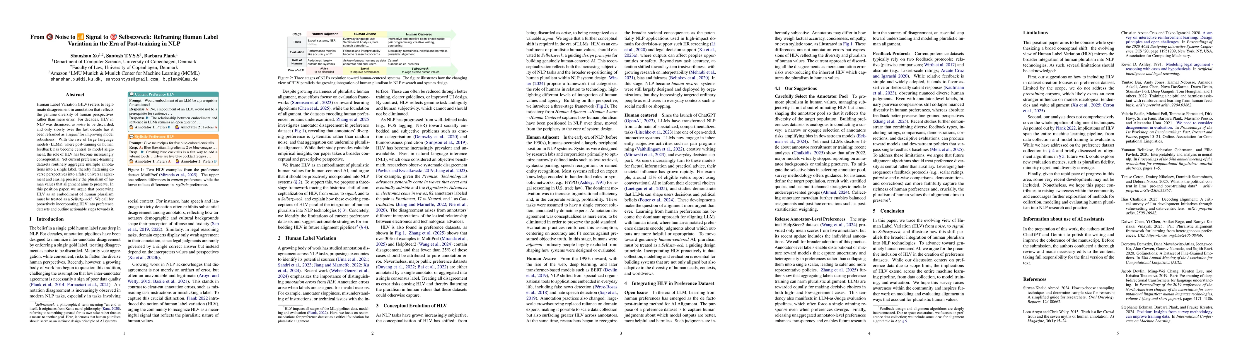 Thumbnail for From Noise to Signal to Selbstzweck: Reframing Human Label Variation in
  the Era of Post-training in NLP