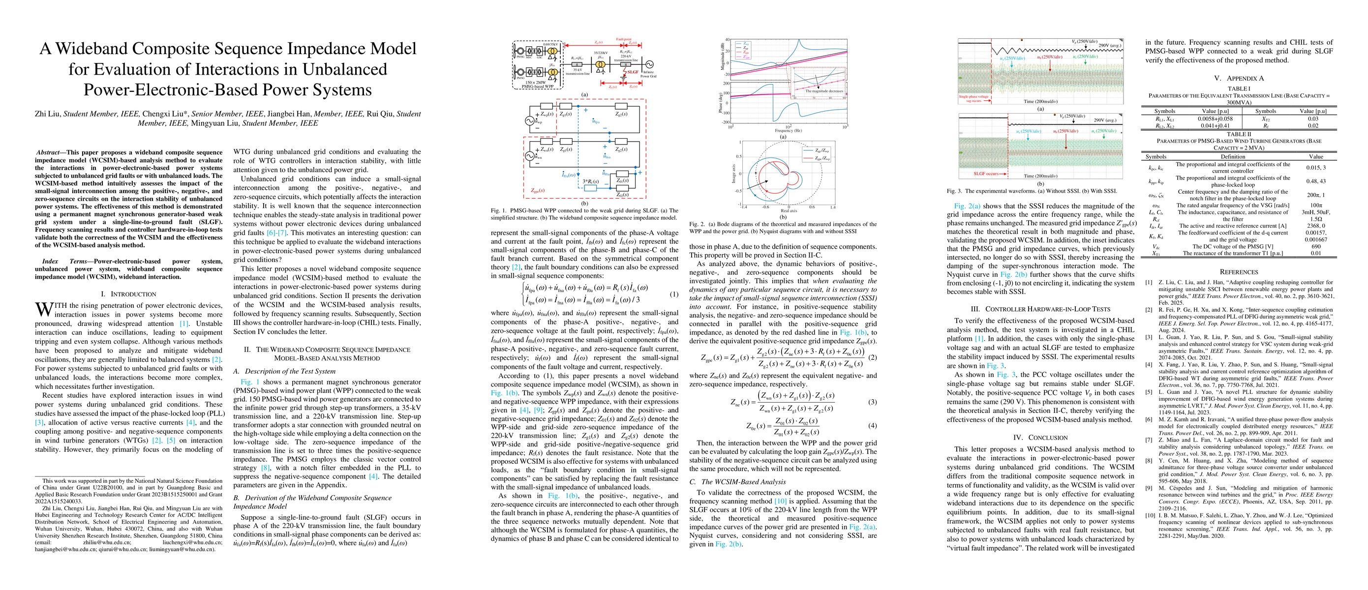 Thumbnail for A Wideband Composite Sequence Impedance Model for Evaluation of
  Interactions in Unbalanced Power-Electronic-Based Power Systems