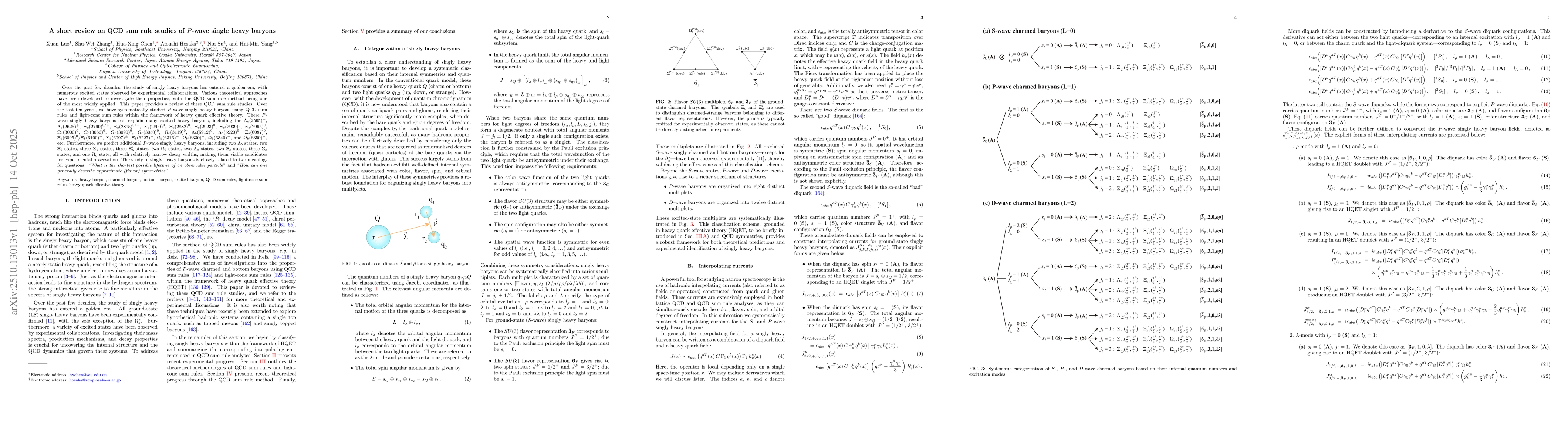 Thumbnail for A short review on QCD sum rule studies of P-wave single heavy baryons