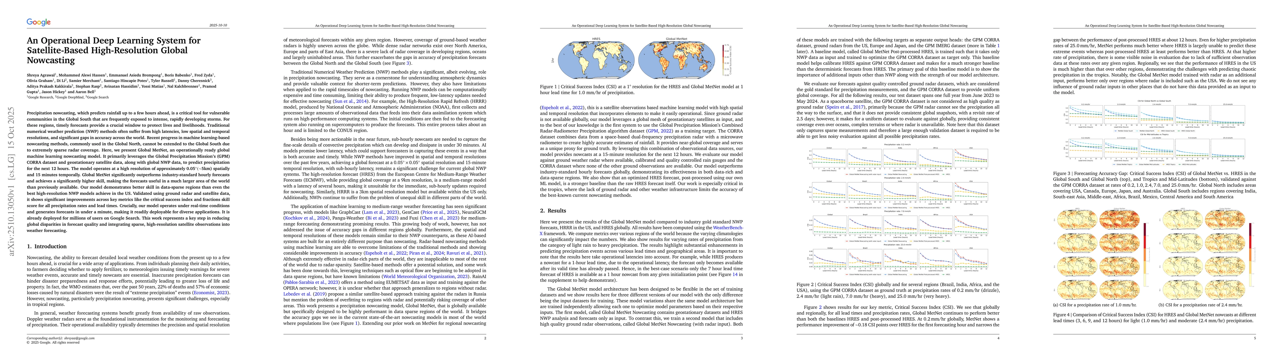 Thumbnail for An Operational Deep Learning System for Satellite-Based High-Resolution
  Global Nowcasting