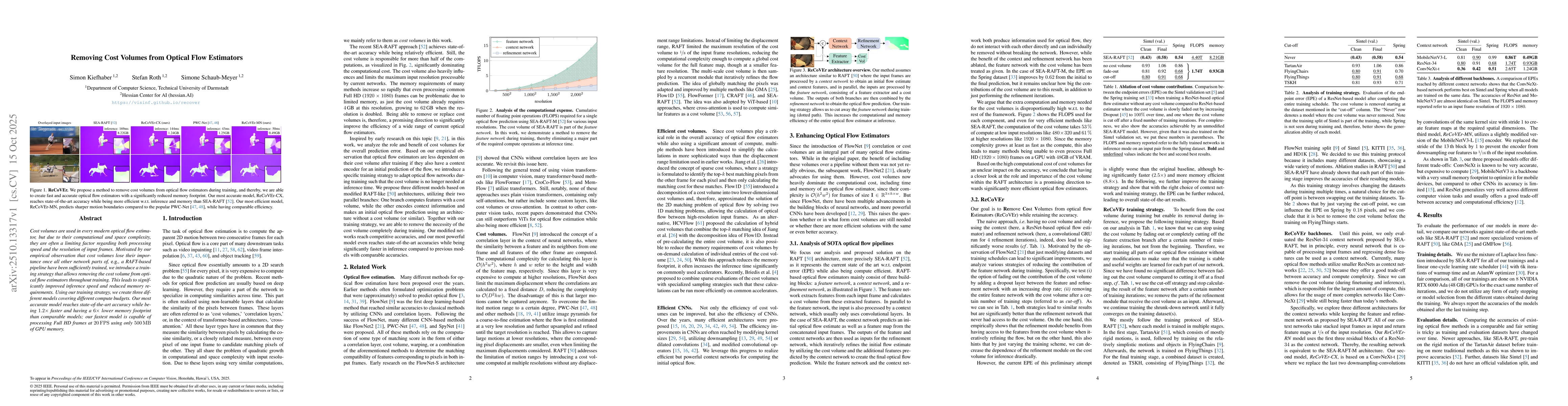 Thumbnail for Removing Cost Volumes from Optical Flow Estimators