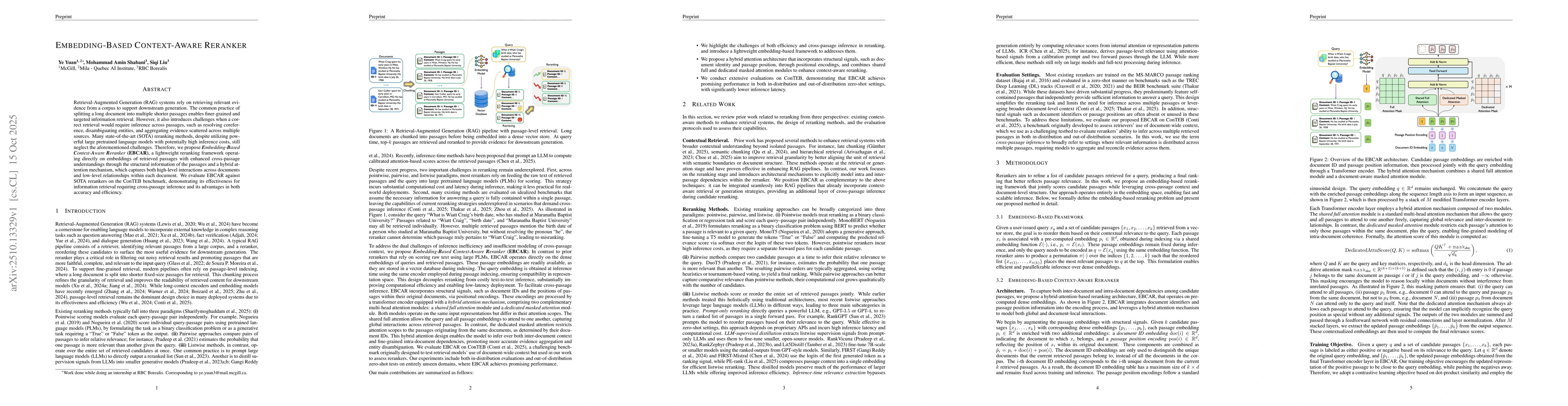 Thumbnail for Embedding-Based Context-Aware Reranker