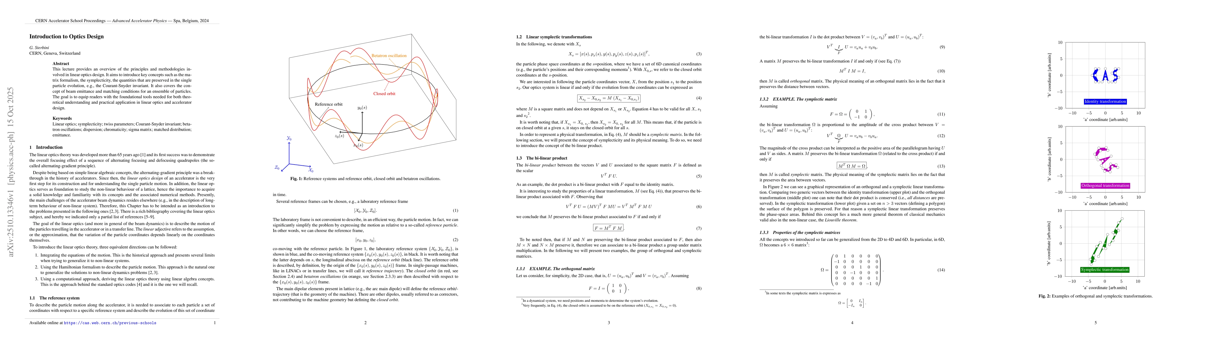 Thumbnail for Introduction to Optics Design