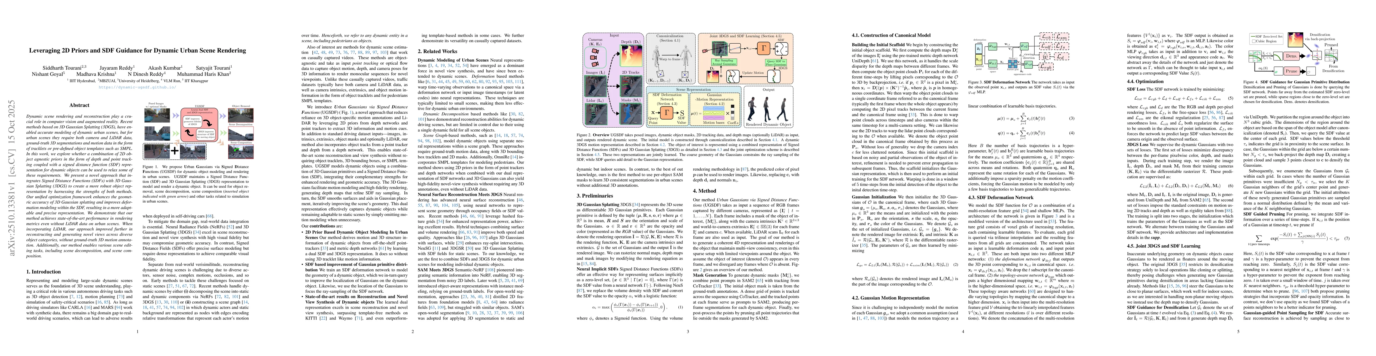 Thumbnail for Leveraging 2D Priors and SDF Guidance for Dynamic Urban Scene Rendering