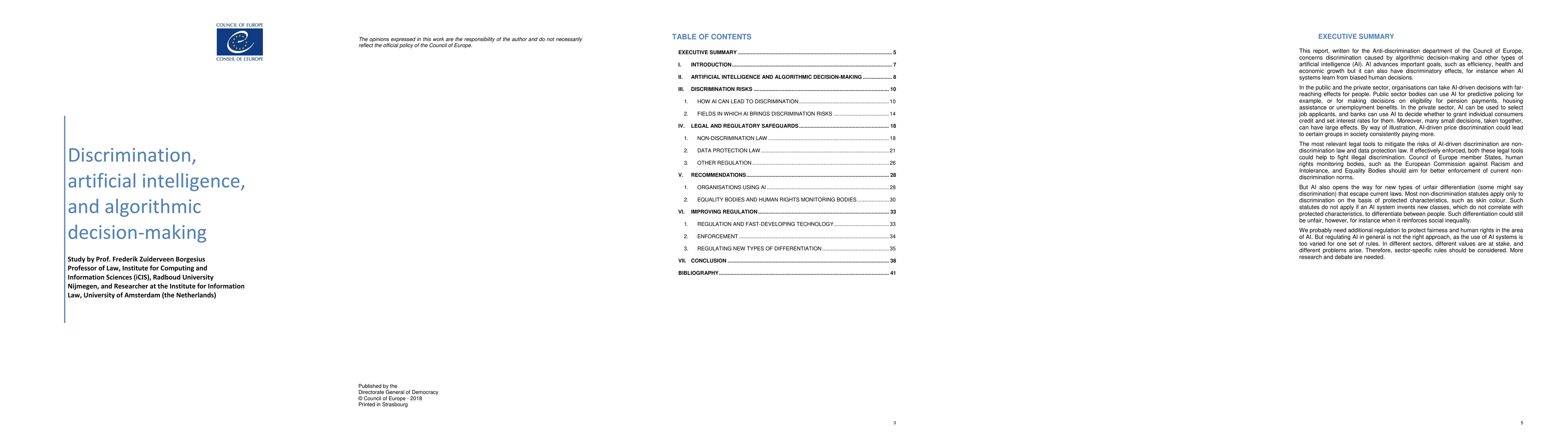 Thumbnail for Discrimination, artificial intelligence, and algorithmic decision-making