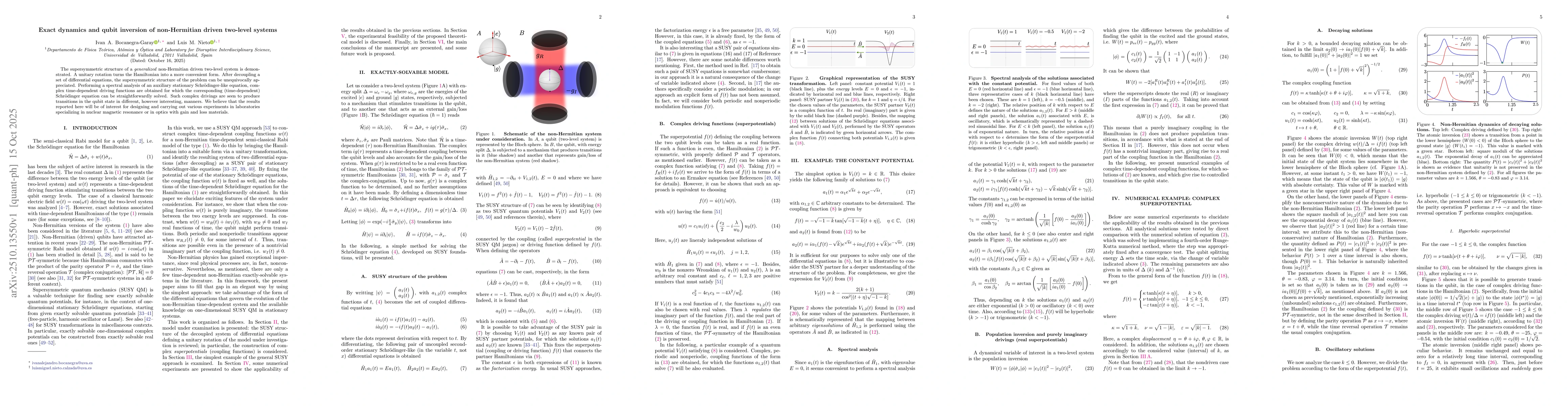 Thumbnail for Exact dynamics and qubit inversion of non-Hermitian driven two-level
  systems