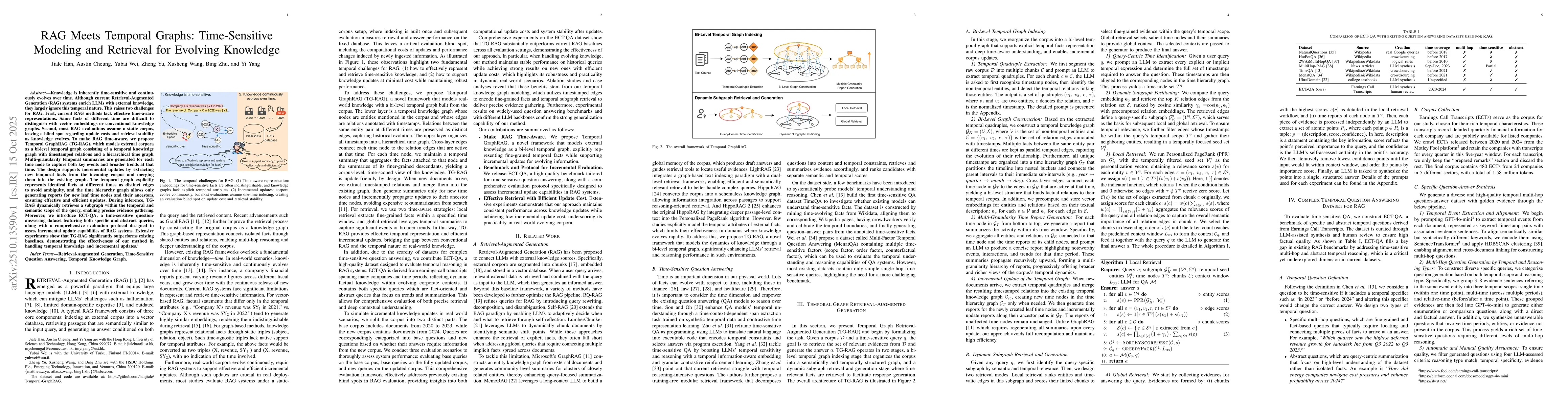 Thumbnail for RAG Meets Temporal Graphs: Time-Sensitive Modeling and Retrieval for
  Evolving Knowledge