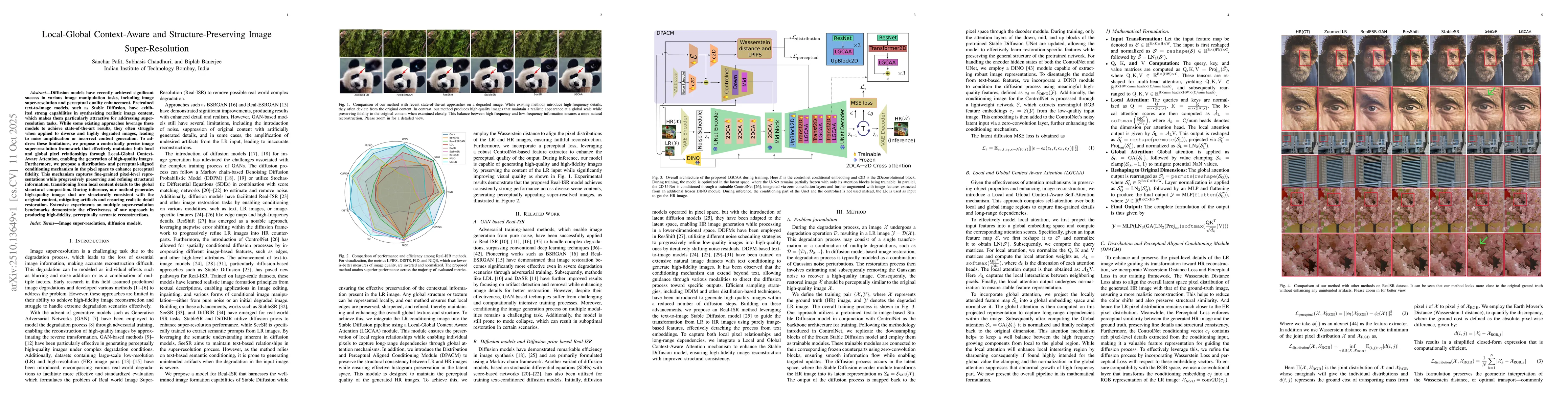 Thumbnail for Local-Global Context-Aware and Structure-Preserving Image
  Super-Resolution