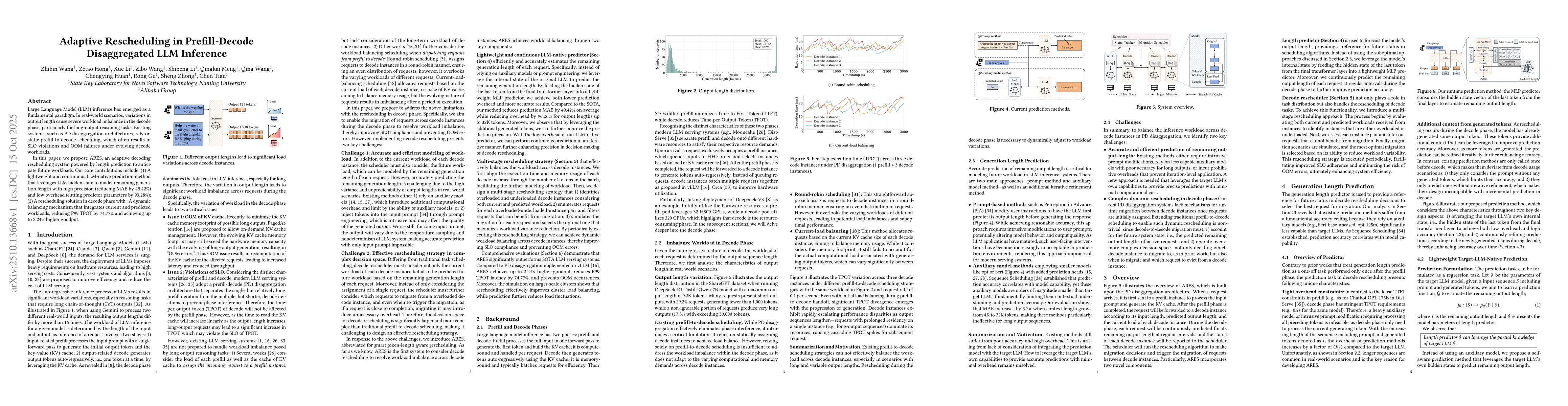 Thumbnail for Adaptive Rescheduling in Prefill-Decode Disaggregated LLM Inference