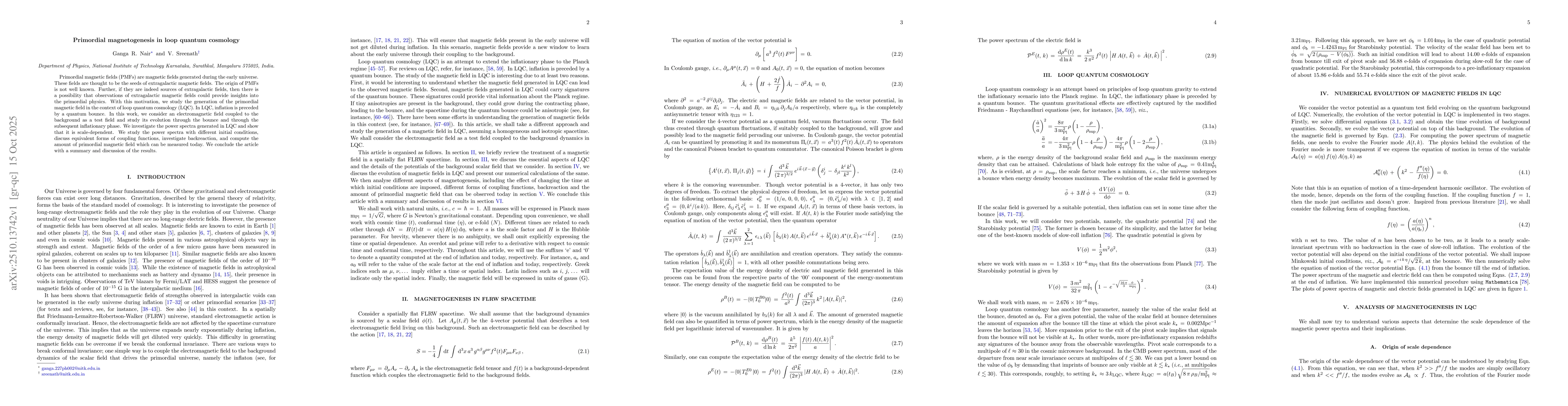 Thumbnail for Primordial magnetogenesis in loop quantum cosmology