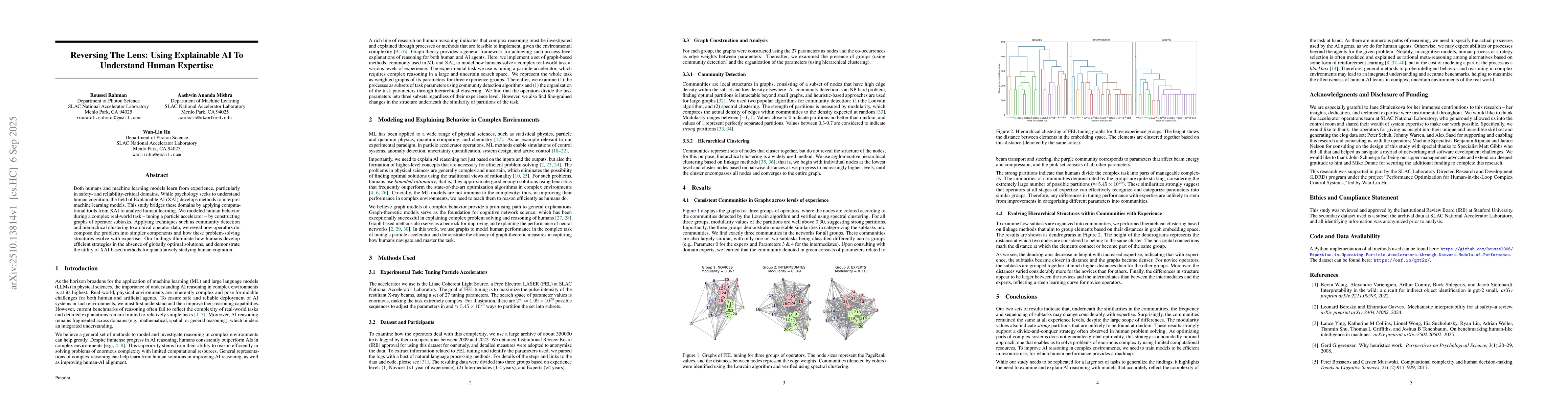 Thumbnail for Reversing the Lens: Using Explainable AI to Understand Human Expertise