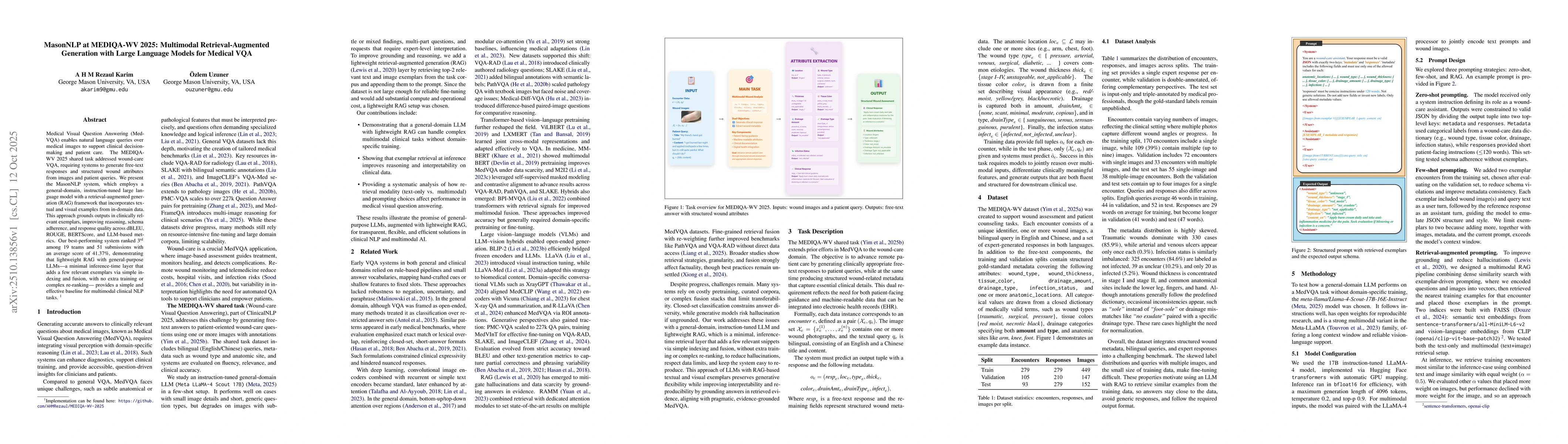 Thumbnail for Multimodal Retrieval-Augmented Generation with Large Language Models for
  Medical VQA