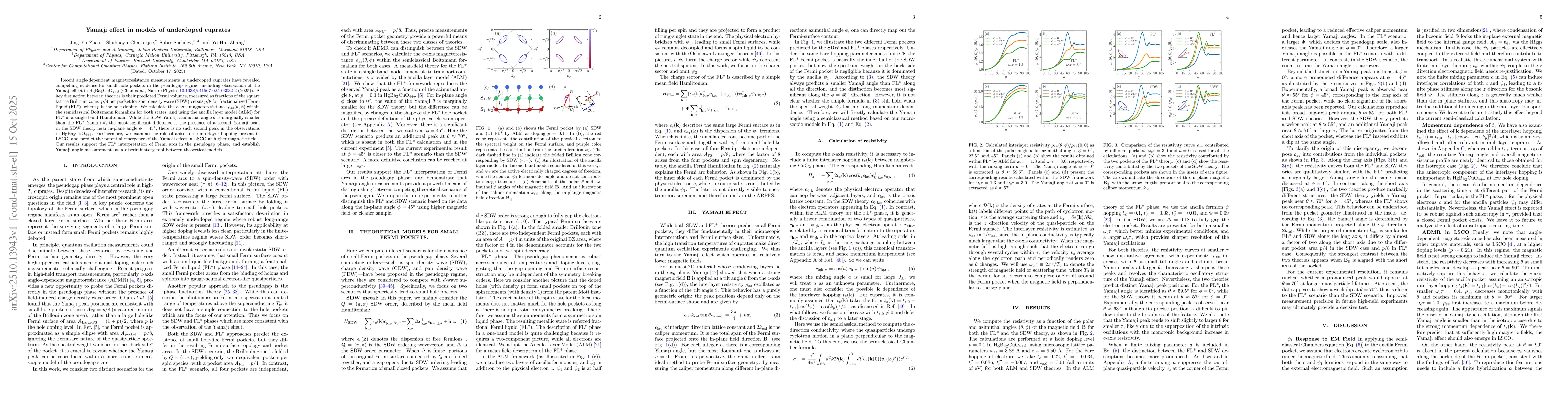 Thumbnail for Yamaji effect in models of underdoped cuprates