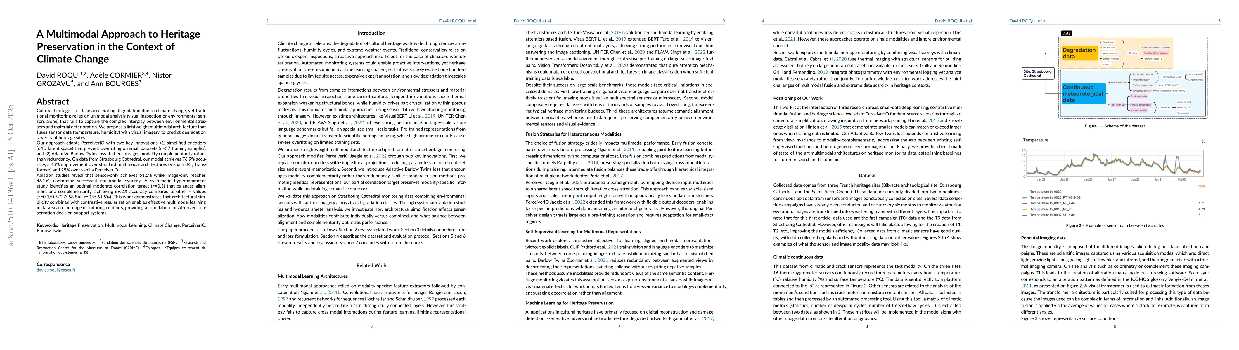Thumbnail for A Multimodal Approach to Heritage Preservation in the Context of Climate
  Change