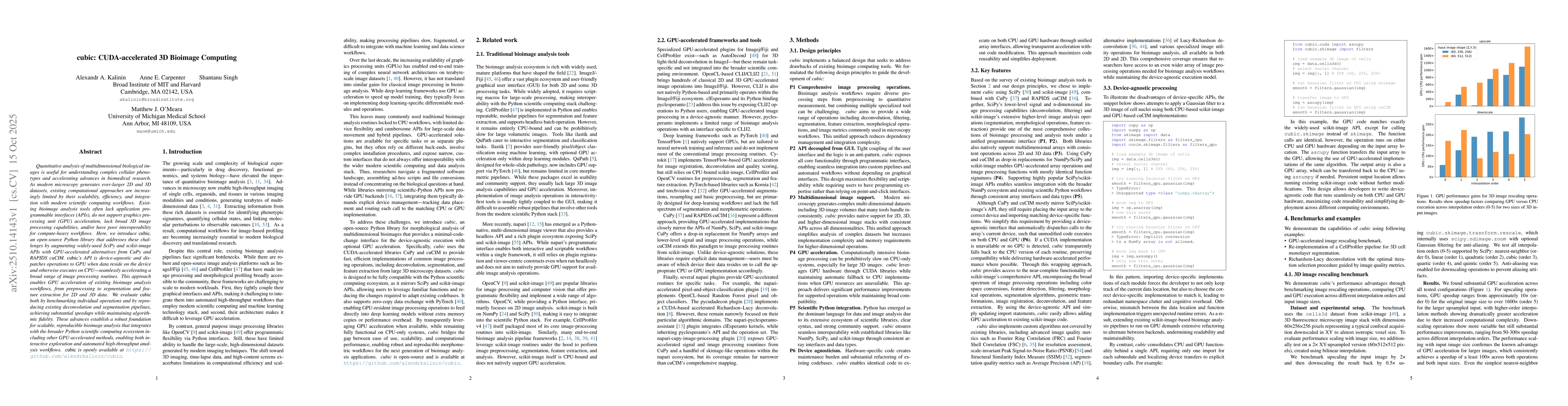 Thumbnail for cubic: CUDA-accelerated 3D Bioimage Computing