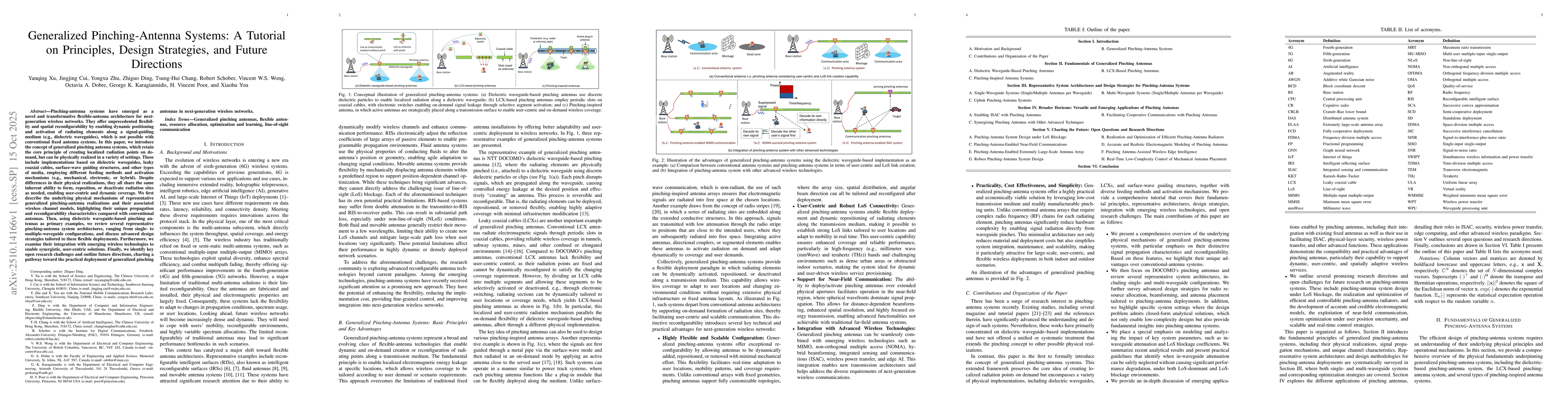 Thumbnail for Generalized Pinching-Antenna Systems: A Tutorial on Principles, Design
  Strategies, and Future Directions
