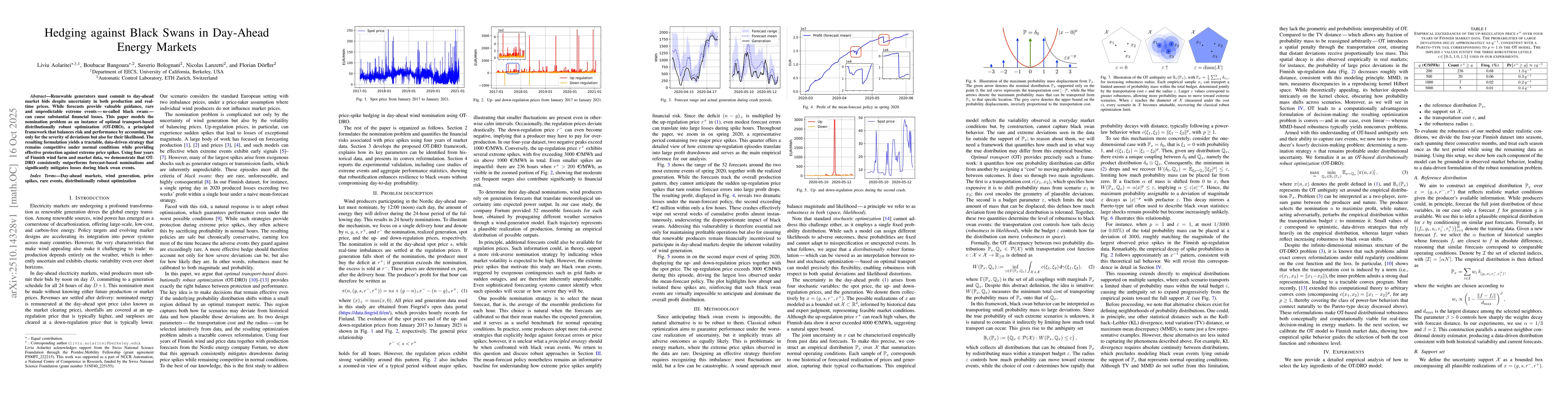 Thumbnail for Hedging against Black Swans in Day-Ahead Energy Markets