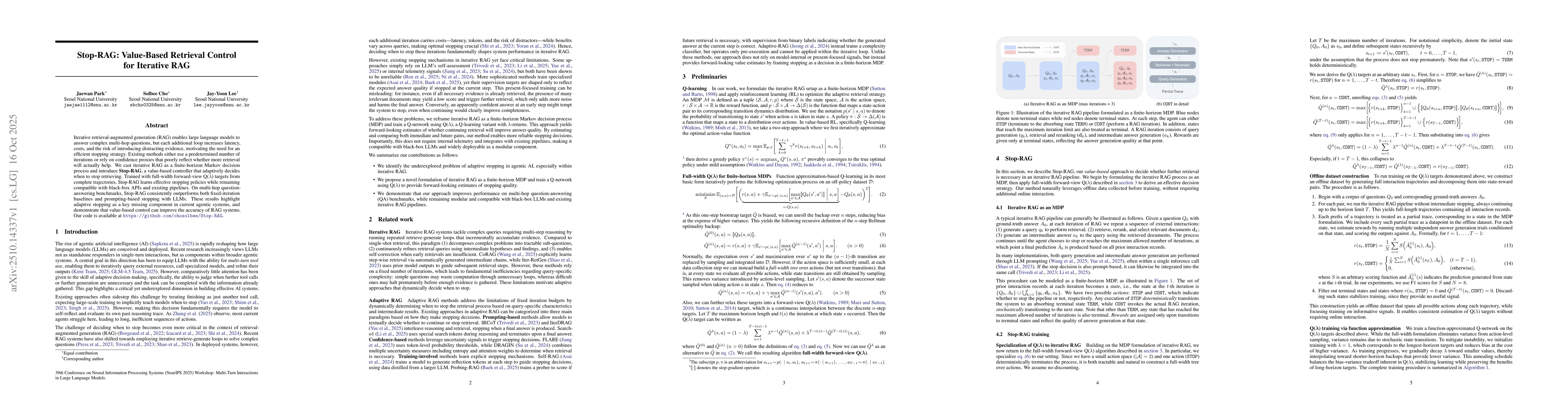 Thumbnail for Stop-RAG: Value-Based Retrieval Control for Iterative RAG