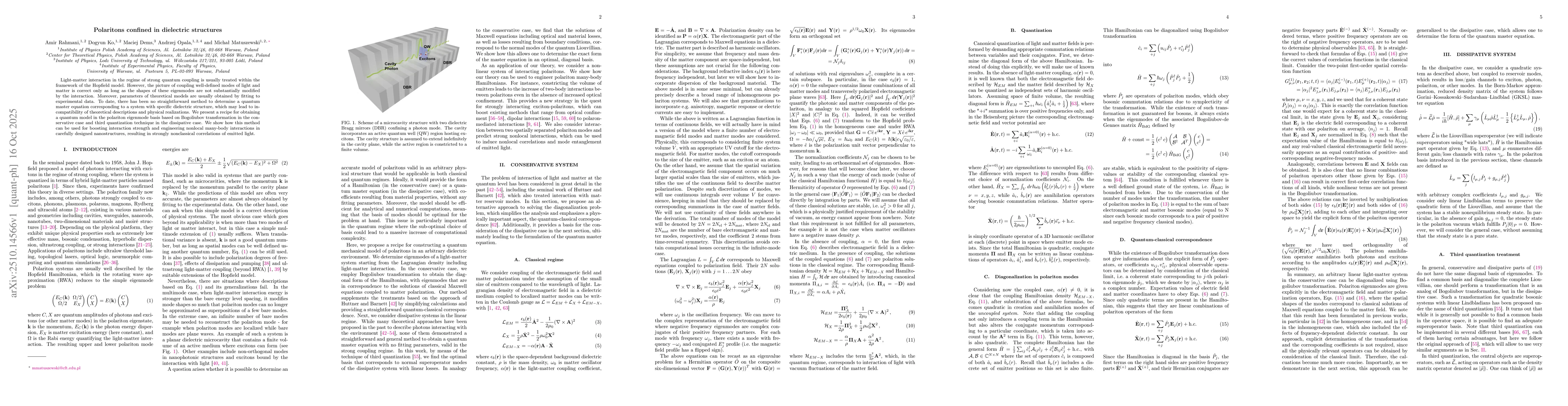 Thumbnail for Polaritons confined in dielectric structures