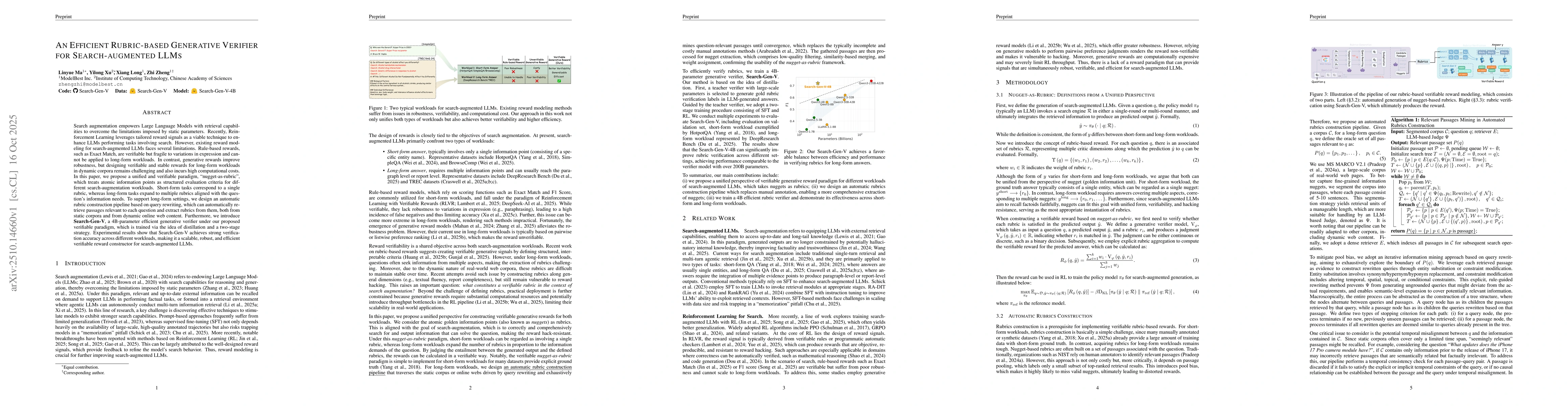 Thumbnail for An Efficient Rubric-based Generative Verifier for Search-Augmented LLMs