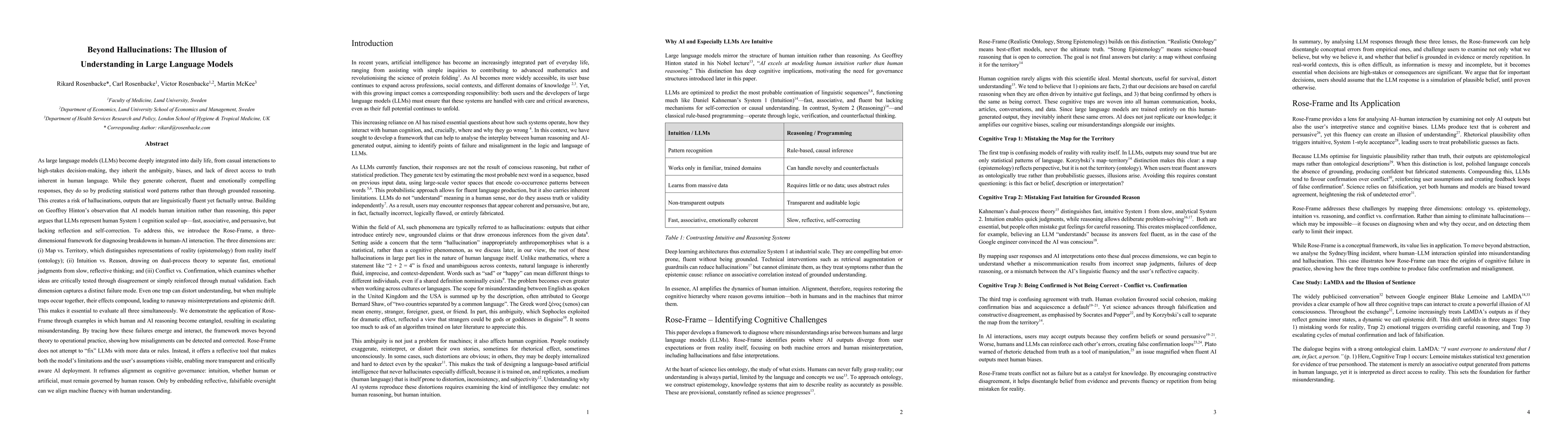 Thumbnail for Beyond Hallucinations: The Illusion of Understanding in Large Language
  Models