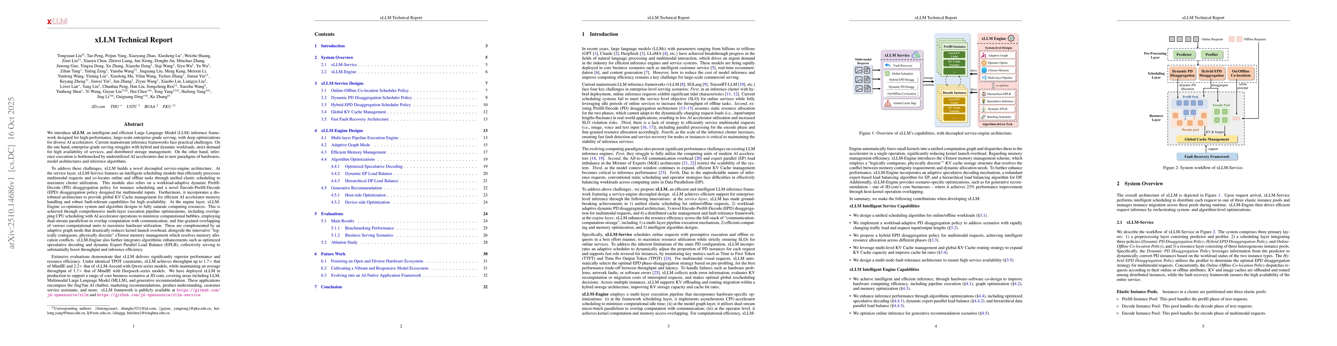 Thumbnail for xLLM Technical Report