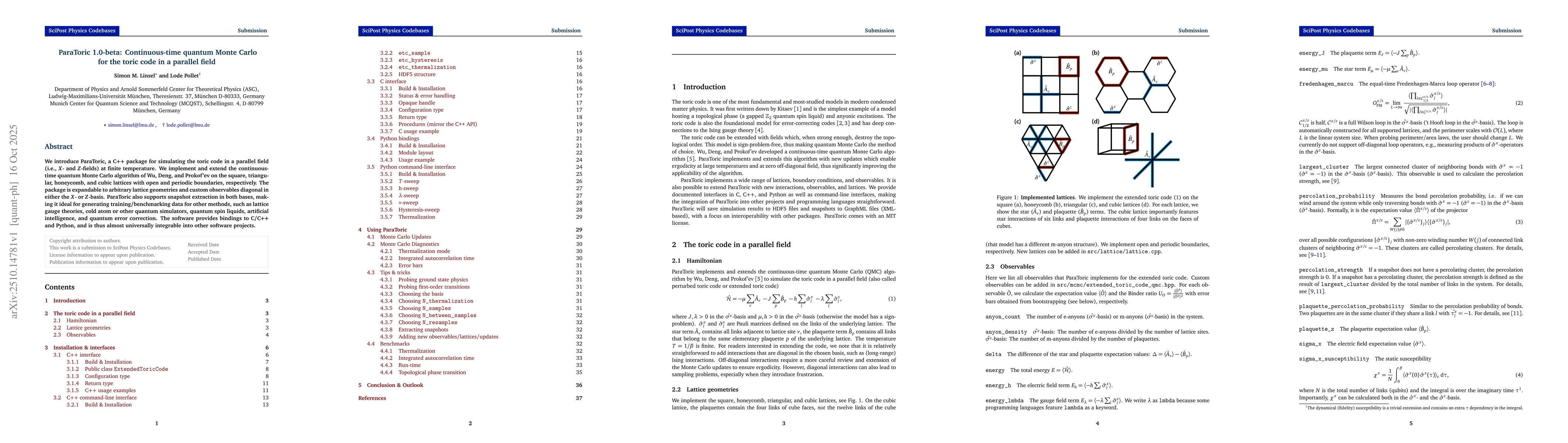 Thumbnail for ParaToric 1.0-beta: Continuous-time quantum Monte Carlo for the toric
  code in a parallel field