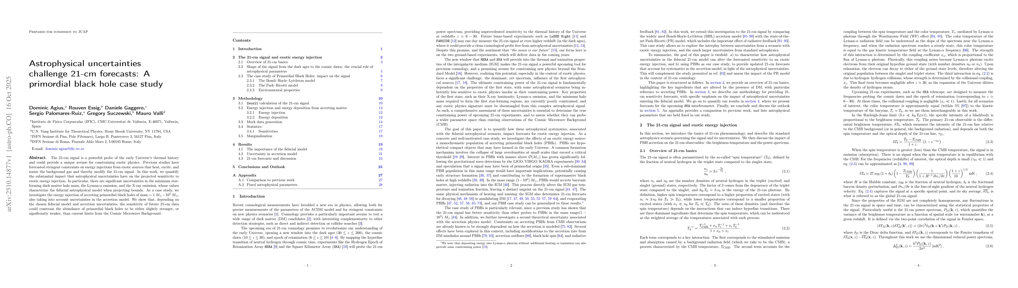 Thumbnail for Astrophysical uncertainties challenge 21-cm forecasts: A primordial
  black hole case study
