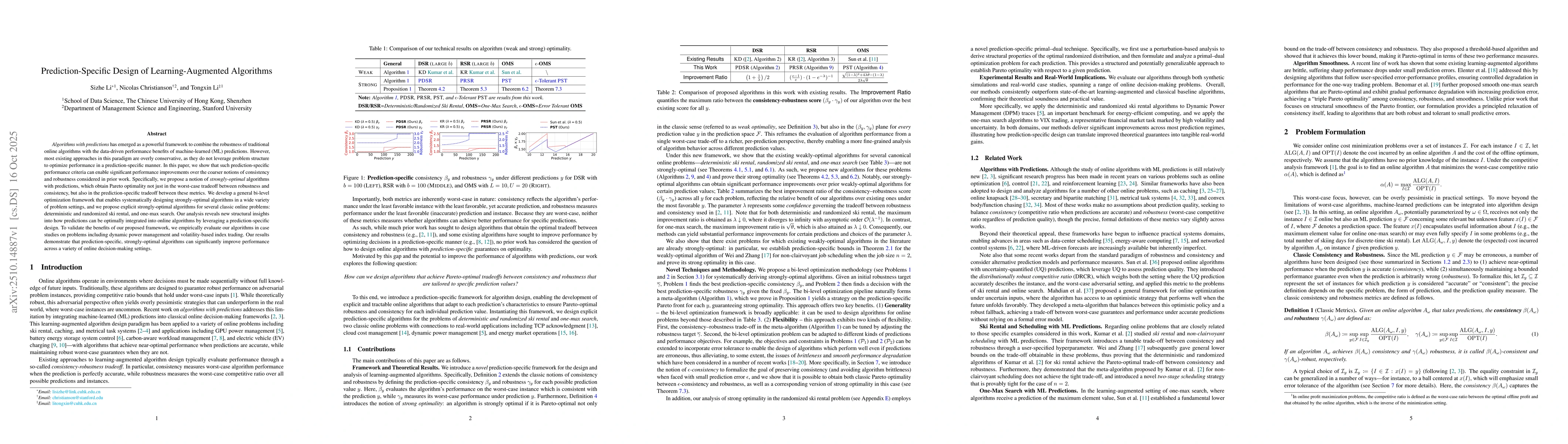 Thumbnail for Prediction-Specific Design of Learning-Augmented Algorithms