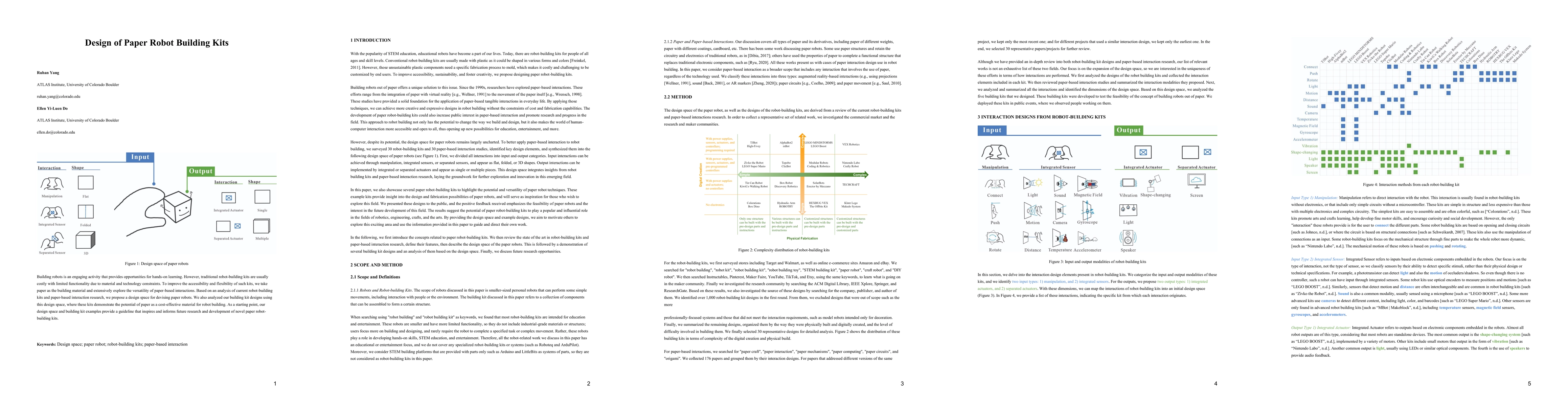 Thumbnail for Design of Paper Robot Building Kits