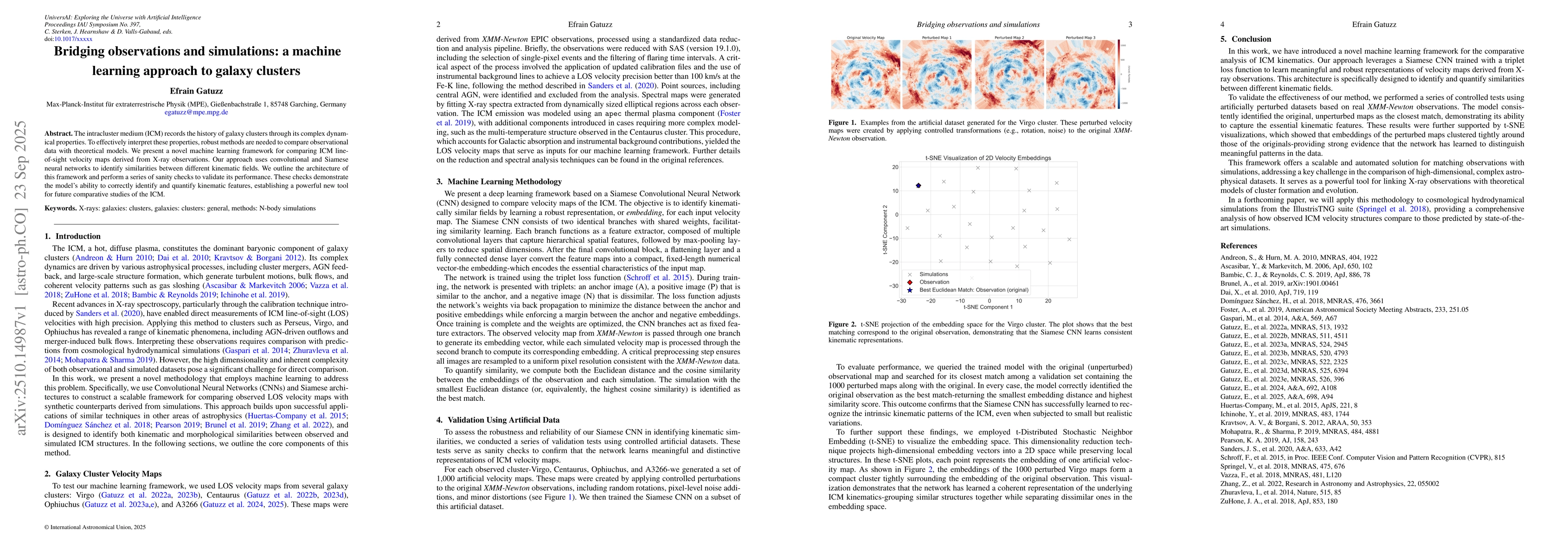 Thumbnail for Bridging observations and simulations: a machine learning approach to
  galaxy clusters