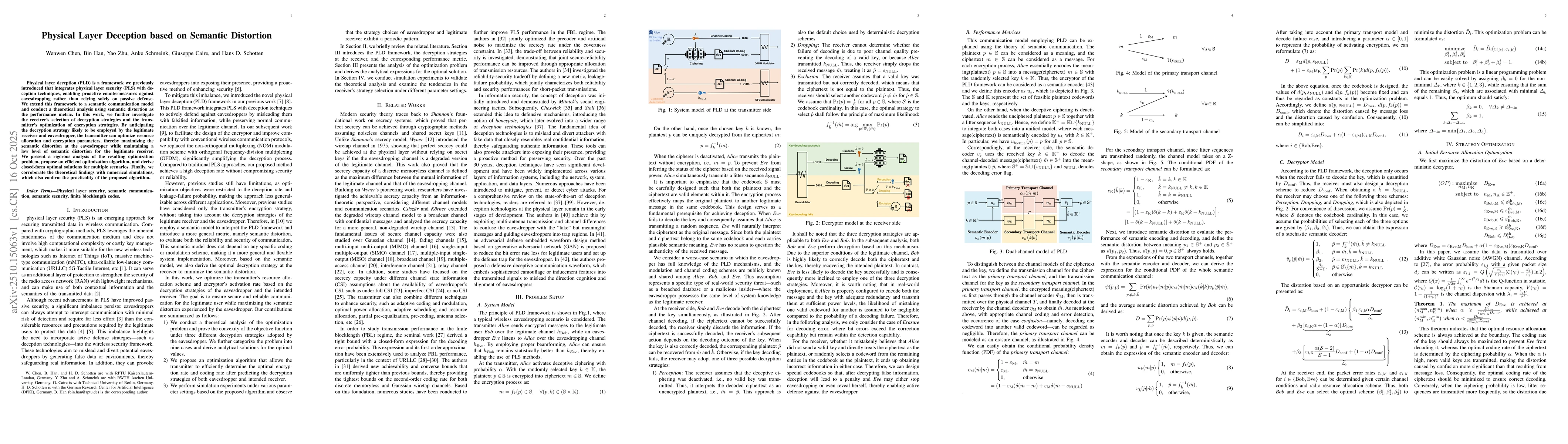 Thumbnail for Physical Layer Deception based on Semantic Distortion