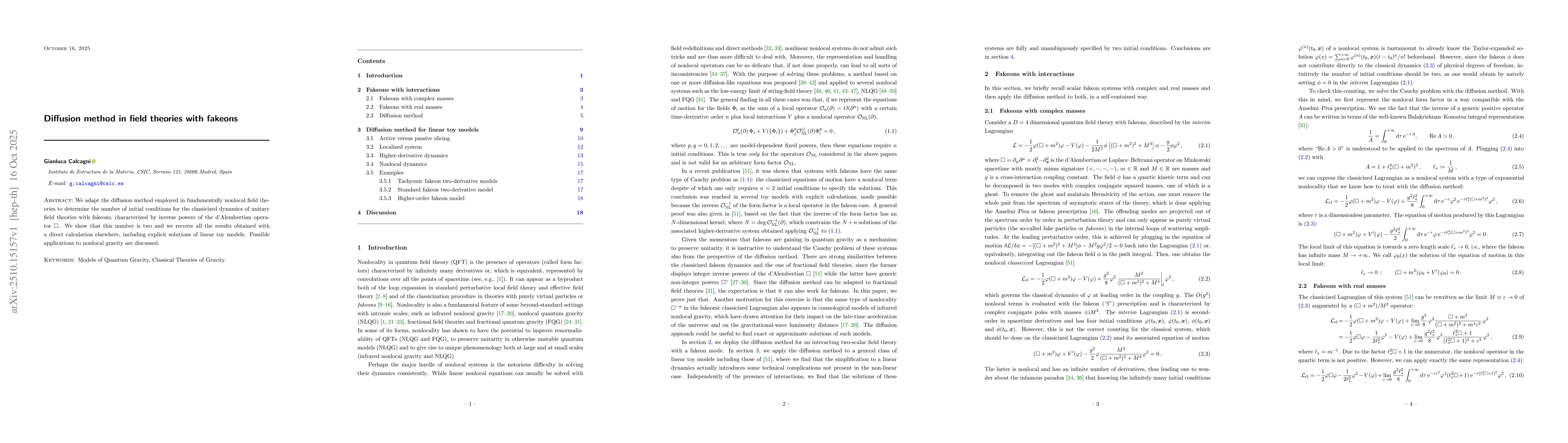 Thumbnail for Diffusion method in field theories with fakeons