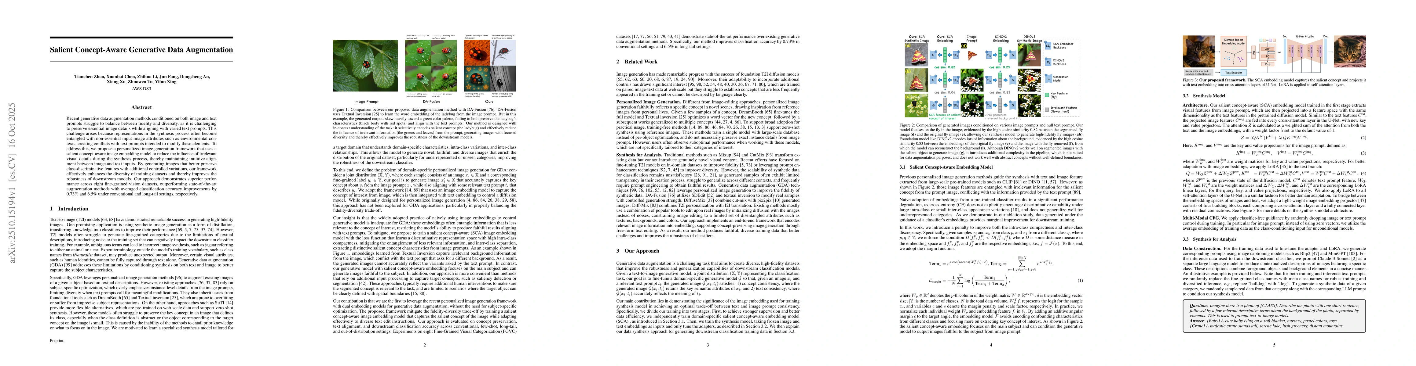 Thumbnail for Salient Concept-Aware Generative Data Augmentation