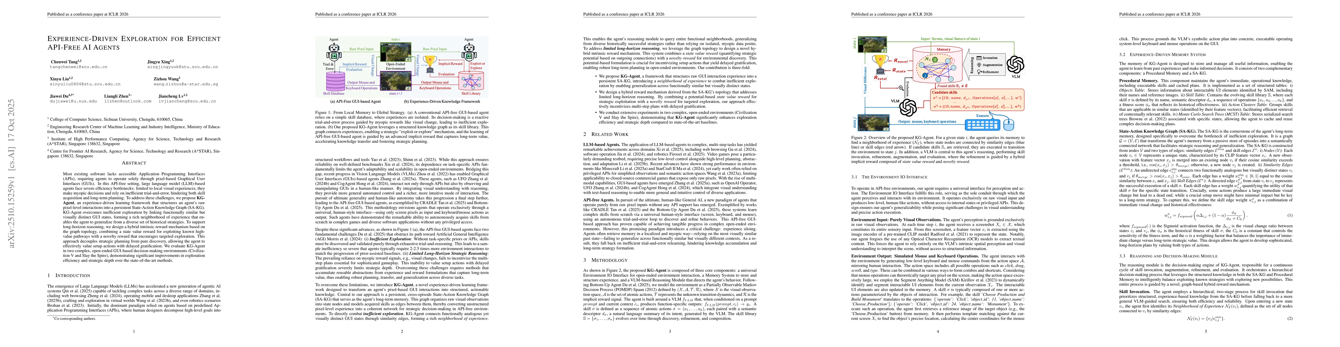 Thumbnail for Experience-Driven Exploration for Efficient API-Free AI Agents