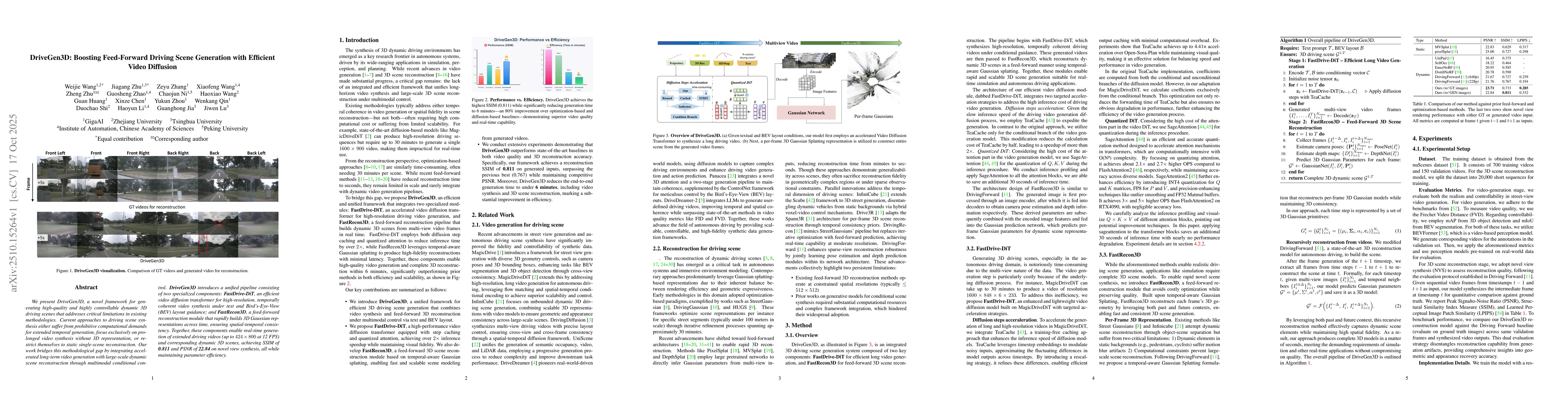 Thumbnail for DriveGen3D: Boosting Feed-Forward Driving Scene Generation with
  Efficient Video Diffusion