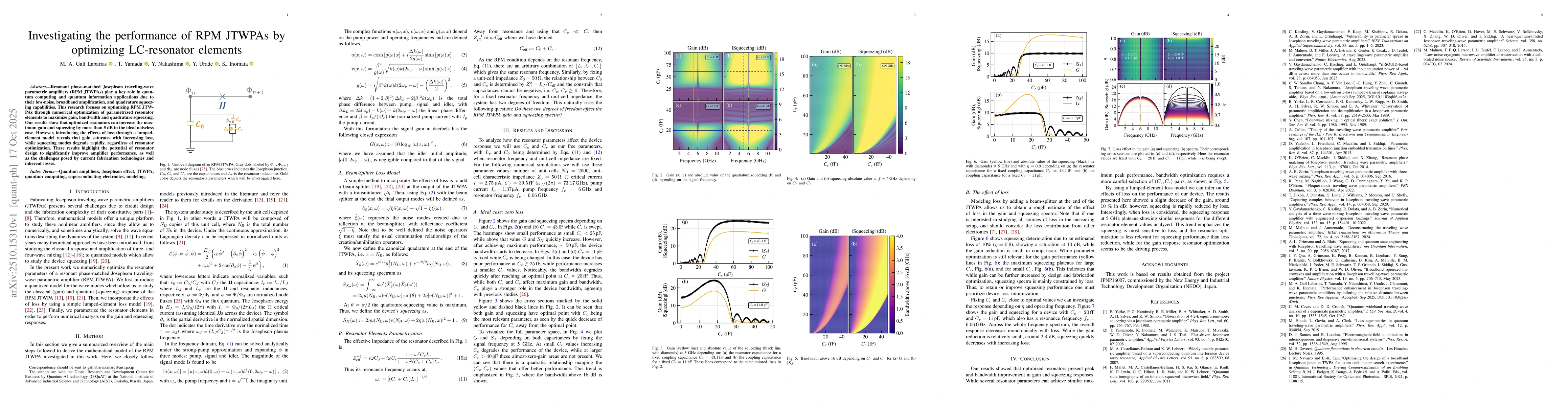 Thumbnail for Investigating the performance of RPM JTWPAs by optimizing LC-resonator
  elements