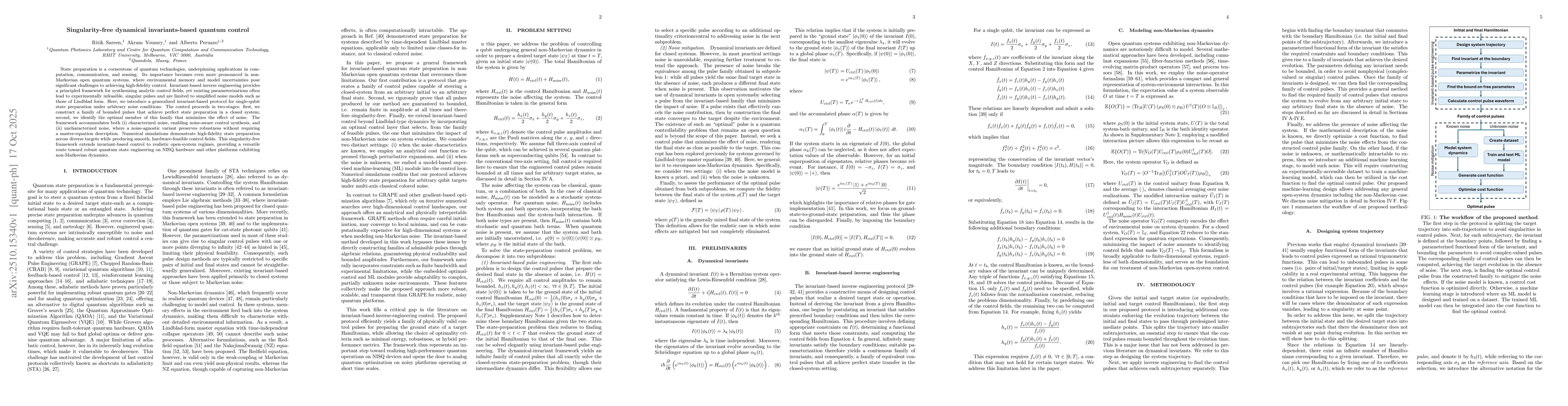 Thumbnail for Singularity-free dynamical invariants-based quantum control
