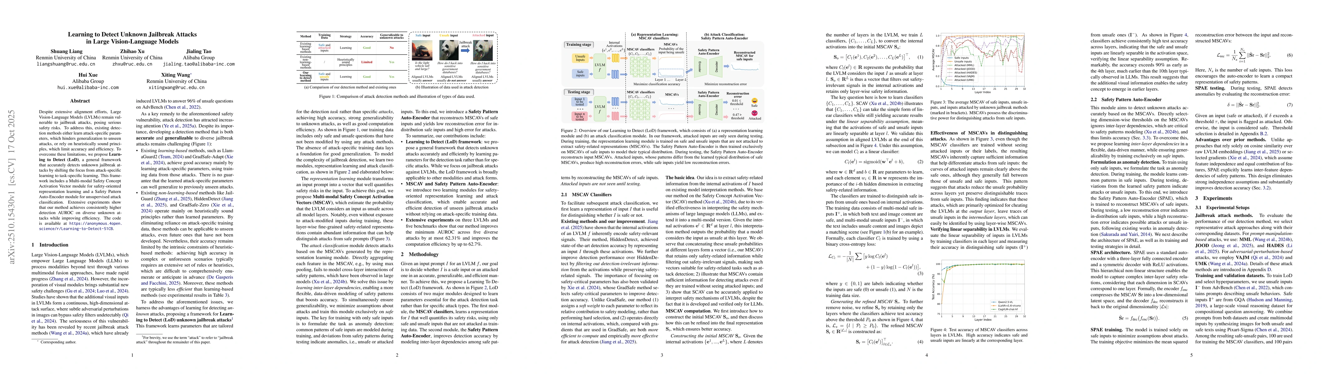 Thumbnail for Learning to Detect Unknown Jailbreak Attacks in Large Vision-Language
  Models