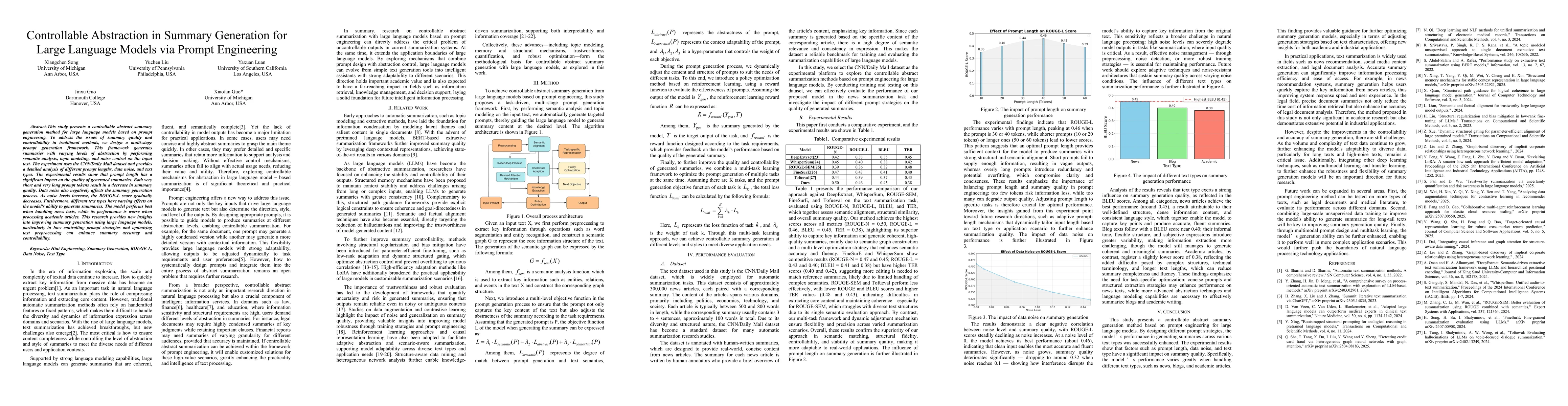 Thumbnail for Controllable Abstraction in Summary Generation for Large Language Models
  via Prompt Engineering
