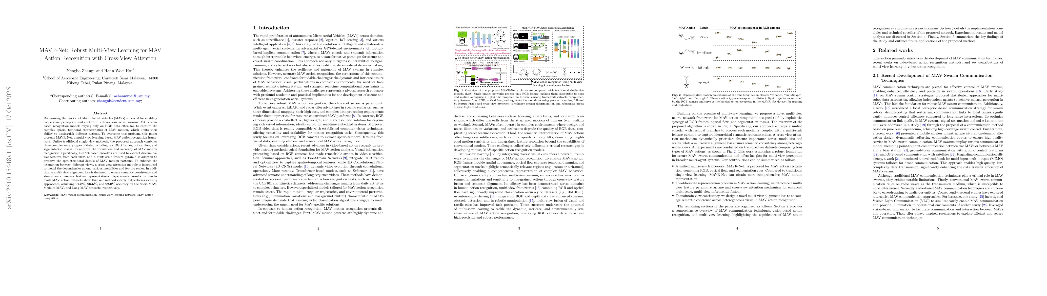 Thumbnail for MAVR-Net: Robust Multi-View Learning for MAV Action Recognition with
  Cross-View Attention