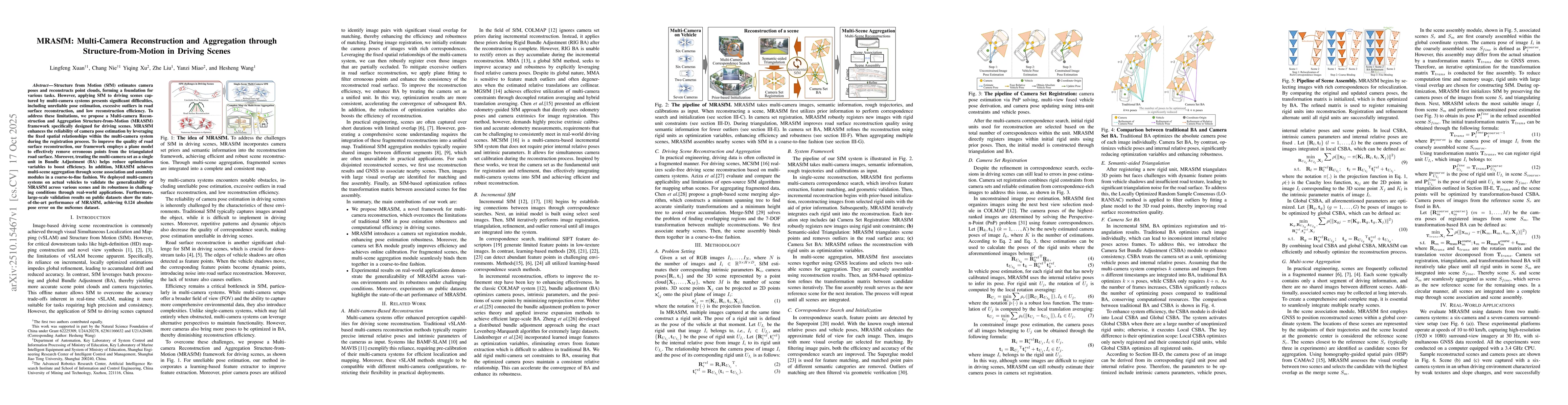 Thumbnail for MRASfM: Multi-Camera Reconstruction and Aggregation through
  Structure-from-Motion in Driving Scenes