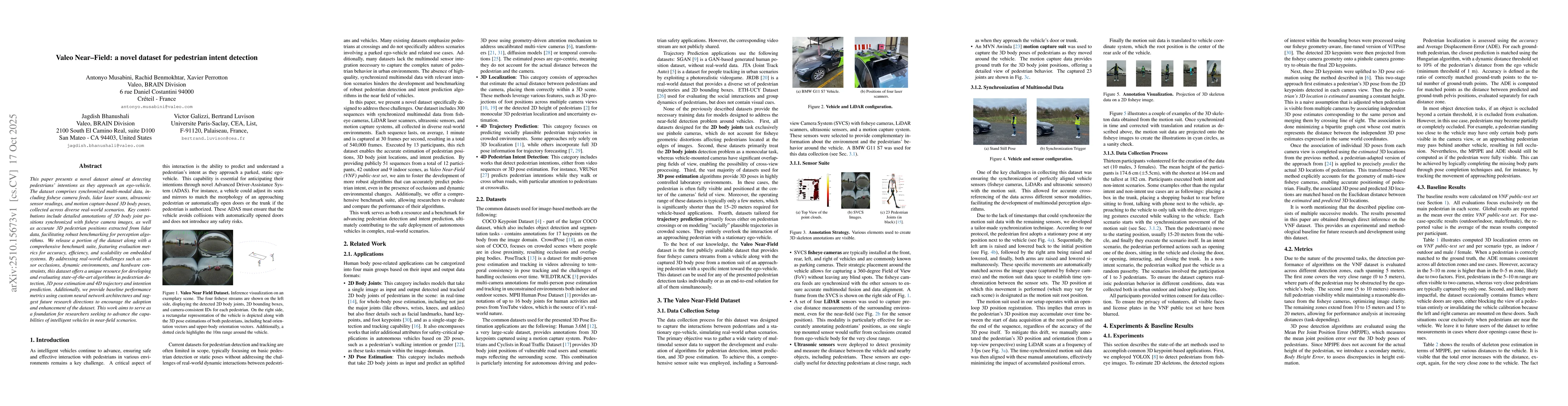 Thumbnail for Valeo Near-Field: a novel dataset for pedestrian intent detection