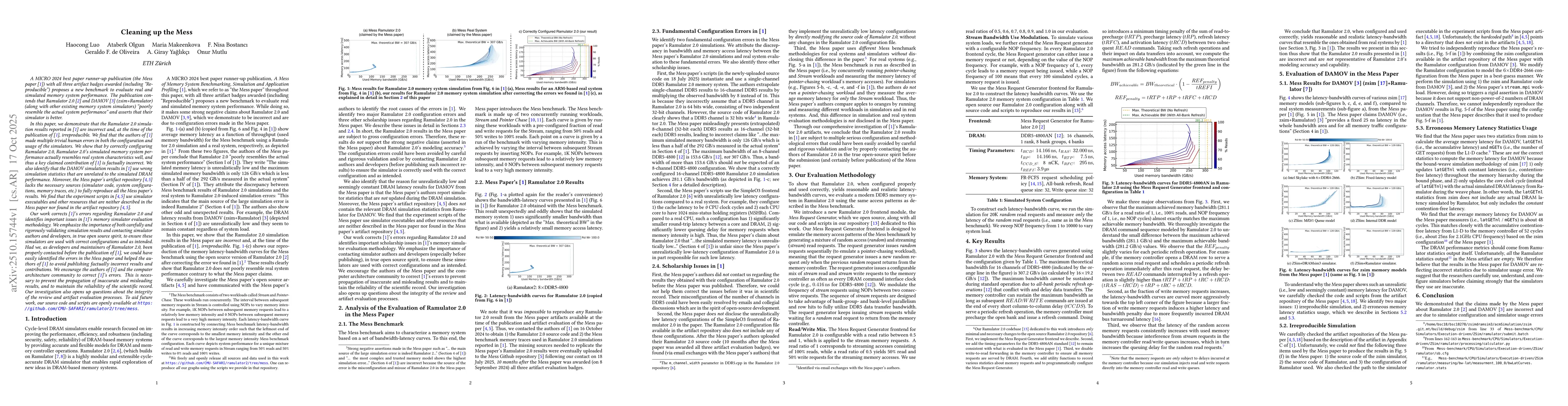 Thumbnail for Cleaning up the Mess